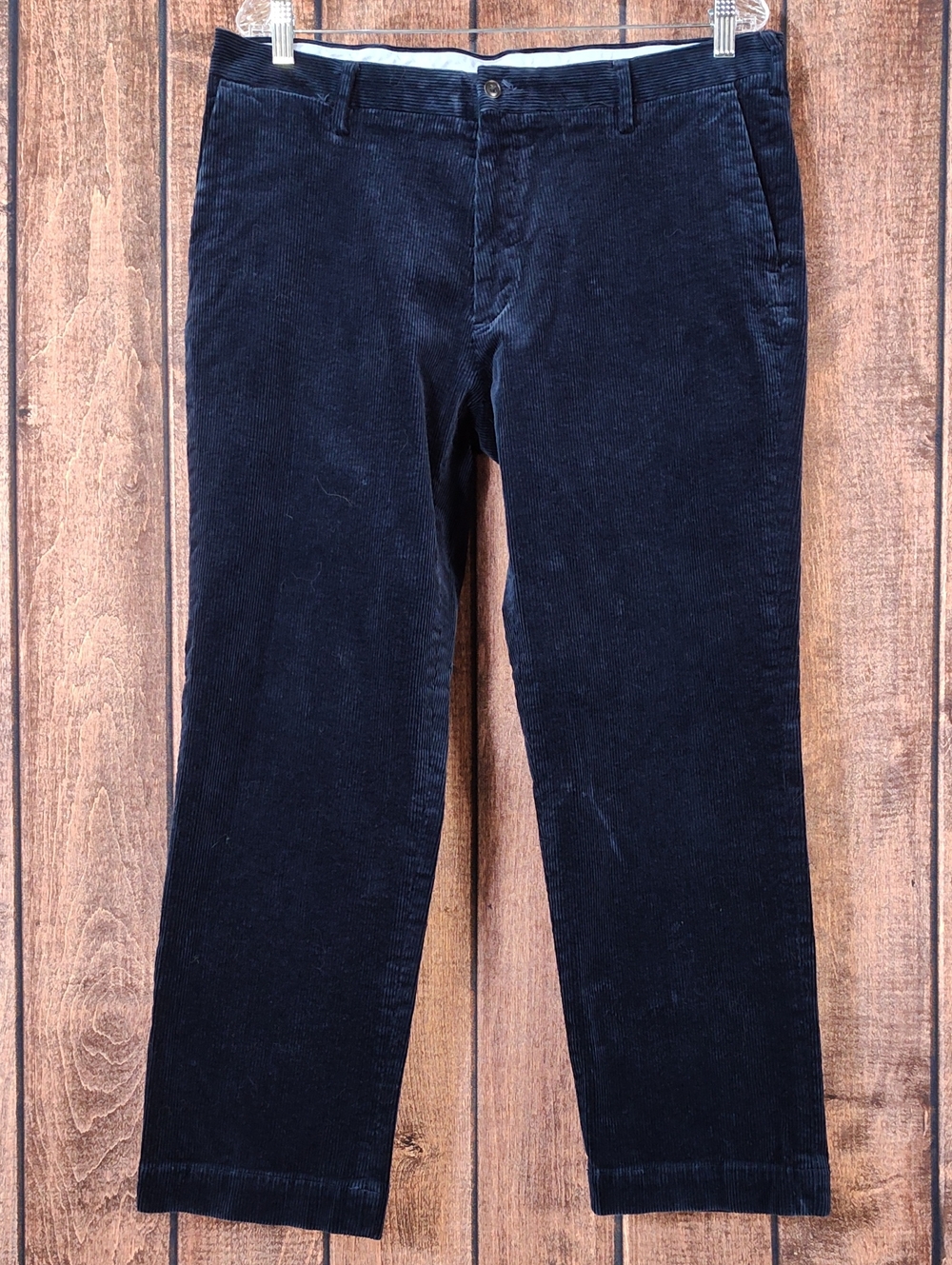 36x30 Polo Ralph Lauren Mens Blue Corduroy Chino Like New